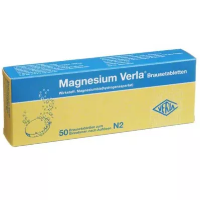 MAGNESIUM VERLA Brustabletter, 50 st