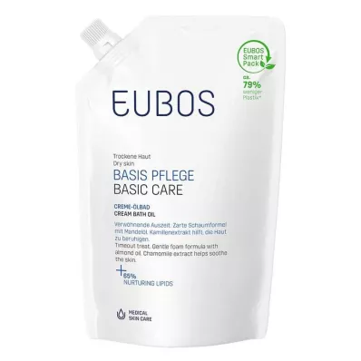 EUBOS CREME Påfyllning av oljebad, 400 ml