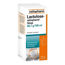 LACTULOSE-ratiopharm sirap, 1000 ml