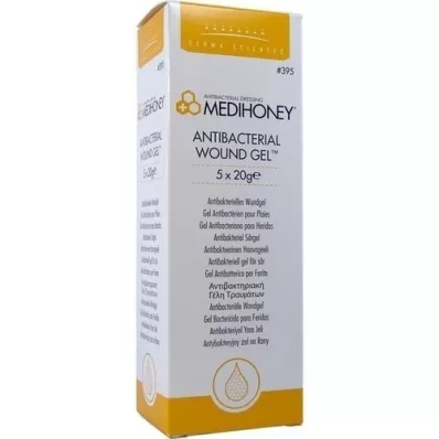 MEDIHONEY antibakteriell sårgel, 5X20 g