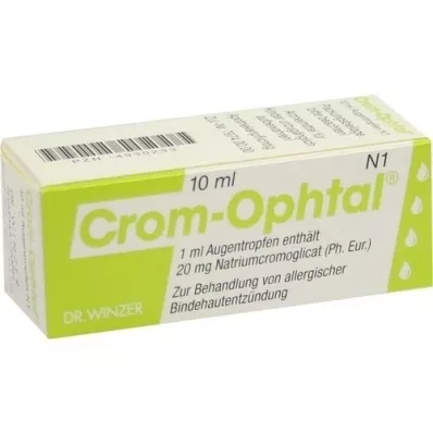 CROM-OPHTAL Ögondroppar, 10 ml