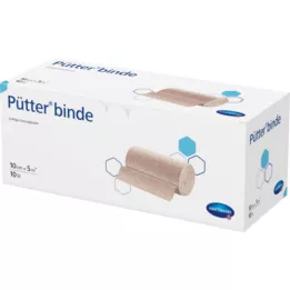 PÜTTER Bandage 10 cmx5 m, 10 st