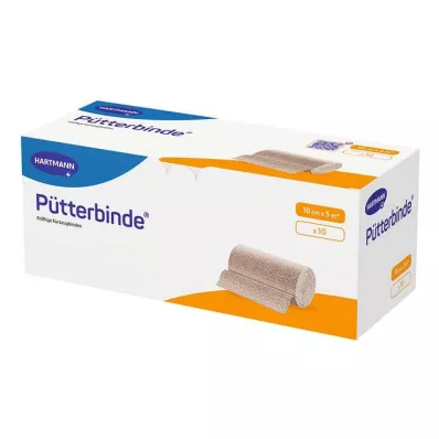 PÜTTER Bandage 10 cmx5 m, 10 st