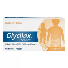 GLYCILAX Suppositorier för barn, 6 st