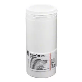 KREON 25 000 hårda kapslar med enterikaklädda pellets, 200 st