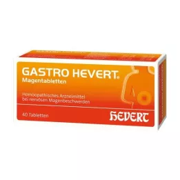 GASTRO-HEVERT Magtabletter, 40 st