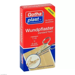 GOTHAPLAST Sårplåster stand.4 cmx1 m klippt, 1 st