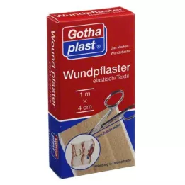 GOTHAPLAST Sårplåster.elastisk.4 cmx1 m skuren, 1 st