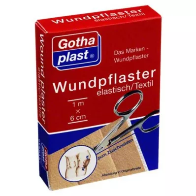 GOTHAPLAST Sårplåster.elastisk.6 cmx1 m skuren, 1 st GOTHAPLAST Sårplåster.elastisk.6 cmx1 m skuren, 1 st