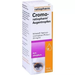 CROMO-RATIOPHARM Ögondroppar, 10 ml