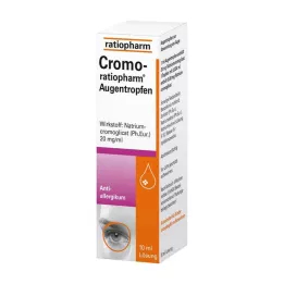 CROMO-RATIOPHARM Ögondroppar, 10 ml