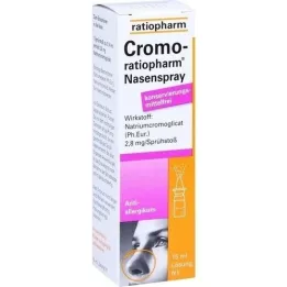 CROMO-RATIOPHARM Nässpray utan konserveringsmedel, 15 ml