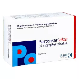 POSTERISAN Akutsalva med analdilatator, 25 g