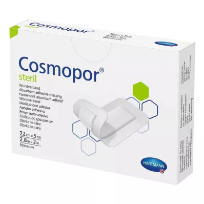 COSMOPOR sterilt sårförband 5x7,2 cm, 10 st COSMOPOR sterilt sårförband 5x7,2 cm, 10 st