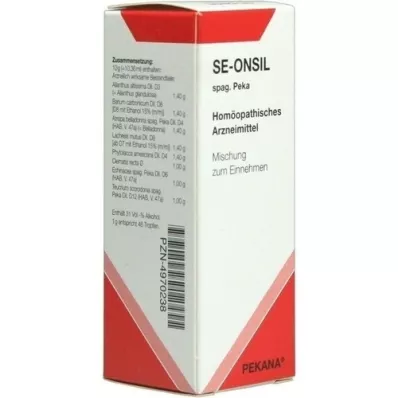 SE-ONSIL spag.peka droppar, 30 ml