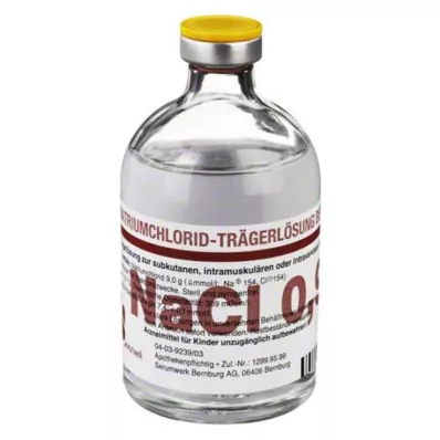 NATRIUMCHLORID Bärarvätska injektionsvätska, lösning, 100 ml NATRIUMCHLORID Bärarvätska injektionsvätska, lösning, 100 ml