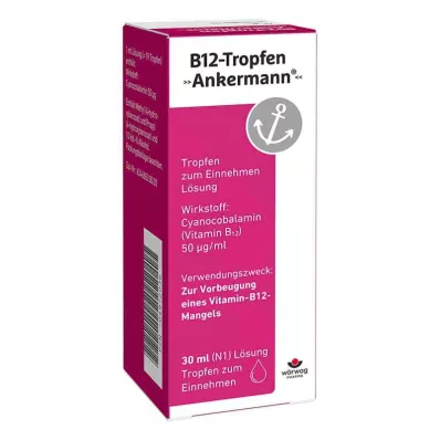 B12 ANKERMANN droppar, 30 ml
