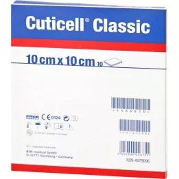 CUTICELL Klassisk sårgas 10x10 cm, 100 st