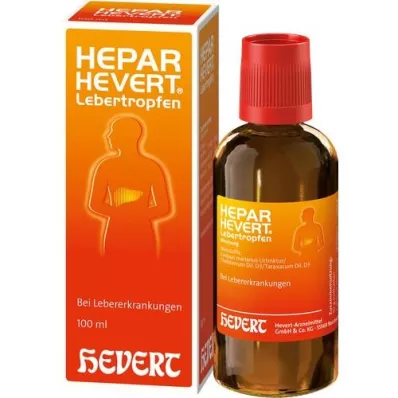 HEPAR HEVERT Leverdroppar, 100 ml