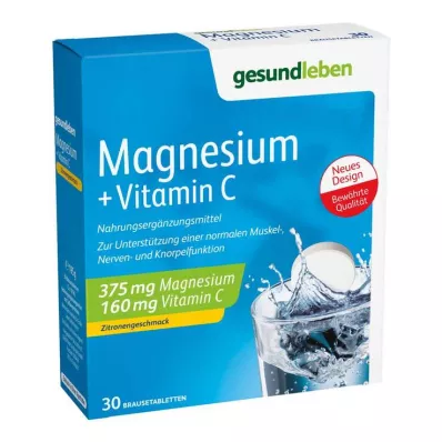 GESUND LEBEN Magnesium+Vitamin C brustabletter, 3X10 st GESUND LEBEN Magnesium+Vitamin C brustabletter, 3X10 st