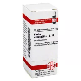 CARBO VEGETABILIS C 10 globuli, 10 g
