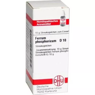 DHU Ferrum phosphoricum C 10 kulor, 10 g DHU Ferrum phosphoricum C 10 kulor, 10 g