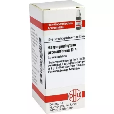 HARPAGOPHYTUM PROCUMBENS D 4 kulor, 10 g