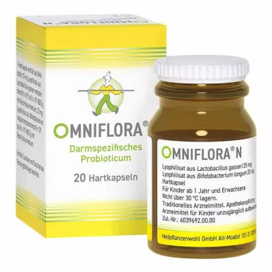 OMNIFLORA N hårda kapslar, 20 st OMNIFLORA N hårda kapslar, 20 st