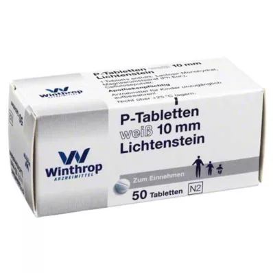 P tabletter vita 10 mm, 50 st P tabletter vita 10 mm, 50 st