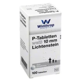 P tabletter vita 10 mm, 100 st