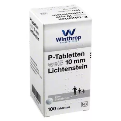 P tabletter vita 10 mm, 100 st P tabletter vita 10 mm, 100 st