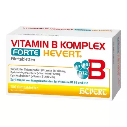 VITAMIN B KOMPLEX forte Hevert tabletter, 100 st