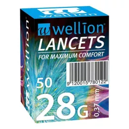 WELLION Lancetter 28 G, 50 st