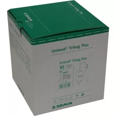 URIMED Tribag Plus Urine Leg Sleeve 500ml 80cm längd, 10 st