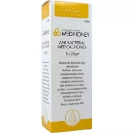 MEDIHONEY Antibakteriell medicinsk honung, 5X20 g