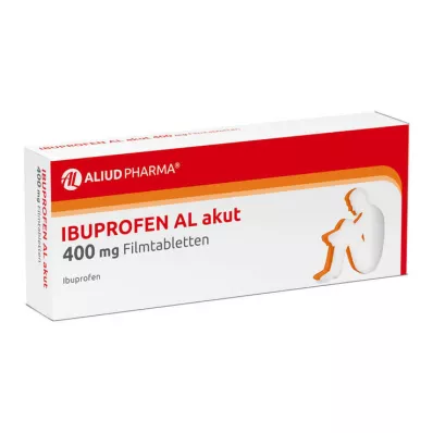 IBUPROFEN AL akut 400 mg filmdragerade tabletter, 20 st IBUPROFEN AL akut 400 mg filmdragerade tabletter, 20 st