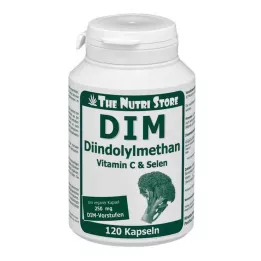 DIM Diindolylmetan 250 mg vegetariska kapslar, 120 st