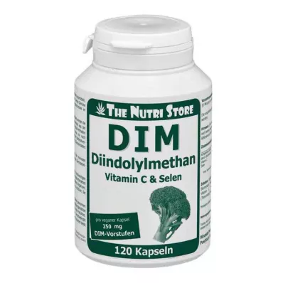 DIM Diindolylmetan 250 mg vegetariska kapslar, 120 st DIM Diindolylmetan 250 mg vegetariska kapslar, 120 st