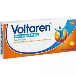 VOLTAREN Dolo Liquid 25 mg mjuka kapslar, 10 st