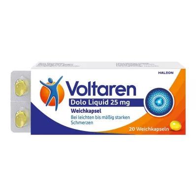 VOLTAREN Dolo Liquid 25 mg mjuka kapslar, 10 st