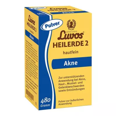 LUVOS Läkande jord 2 hud fin, 480 g