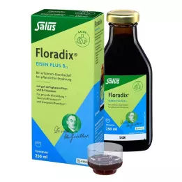 FLORADIX Järn plus B12 vegansk tonic, 250 ml