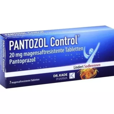 PANTOZOL Control 20 mg enterotabletter, 7 st