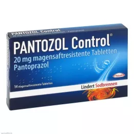 PANTOZOL Control 20 mg enterotabletter, 14 st