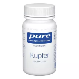 PURE ENCAPSULATIONS Koppar Koppar Citrat Kapslar, 60 Kapslar