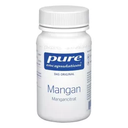 PURE ENCAPSULATIONS Mangan Mangancitrat Kapslar, 60 Kapslar