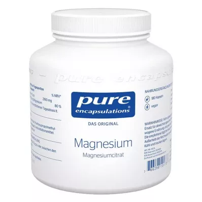 PURE ENCAPSULATIONS Magnesium Magn. citrat kapslar, 180 st PURE ENCAPSULATIONS Magnesium Magn. citrat kapslar, 180 st