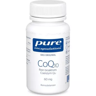 PURE ENCAPSULATIONS CoQ10 60 mg kapslar, 60 st