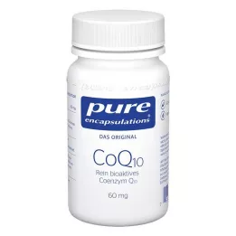 PURE ENCAPSULATIONS CoQ10 60 mg kapslar, 60 st