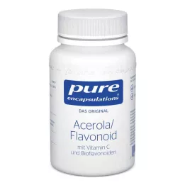 PURE ENCAPSULATIONS Acerola/Flavonoid-kapslar, 60 kapslar